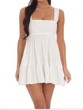Lucy in the Sky | Dresses | Lucy In The Sky Ruffle Corset Dress | Poshmark
